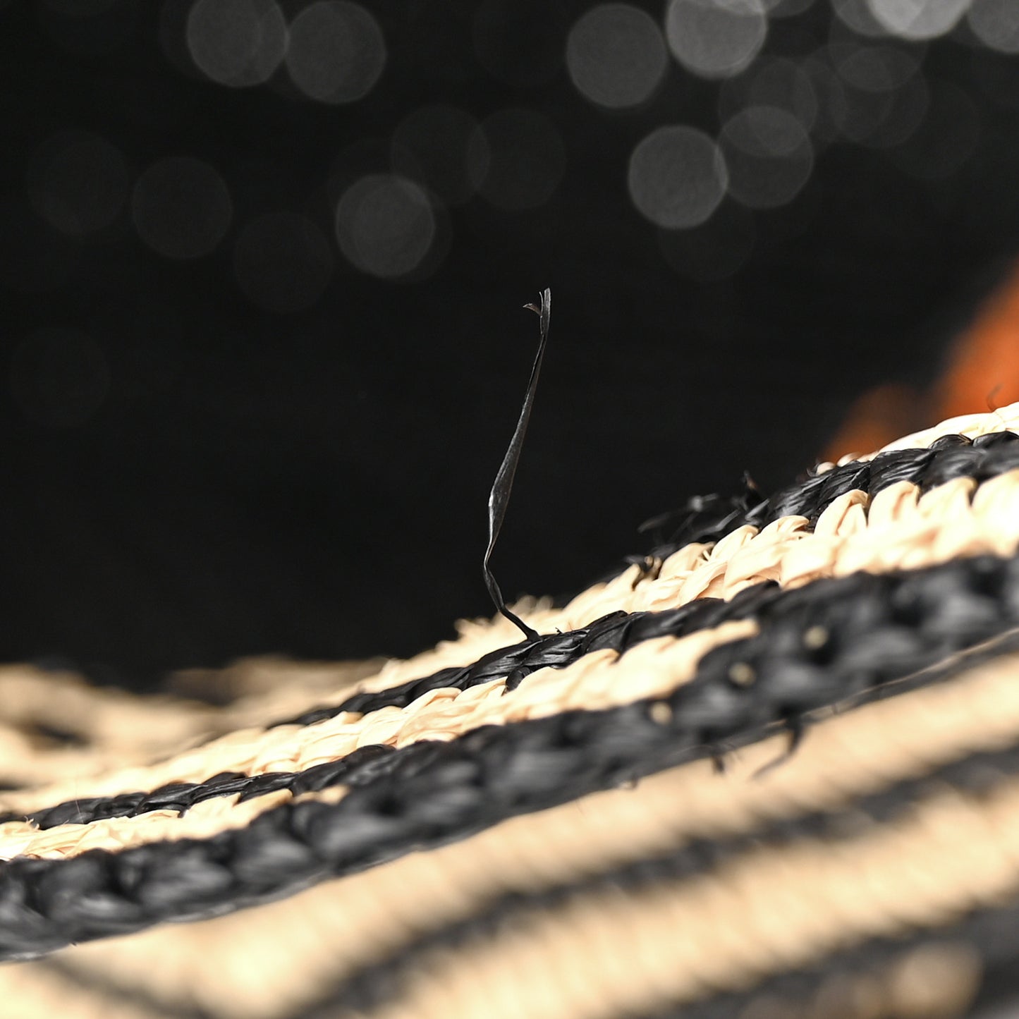 Raffia Calfskin Paula's Ibiza Medium Puzzle Fold Tote Natural Honey Gold