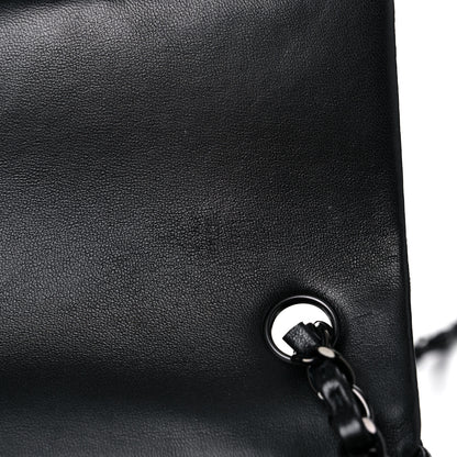 Chanel Lambskin Quilted Mini Rectangular Flap So Black 11 of 12