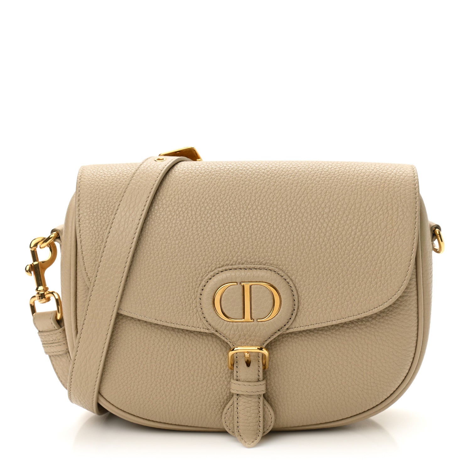 Christian Dior Grained Calfskin Medium Bobby Flap Beige 1 of 13