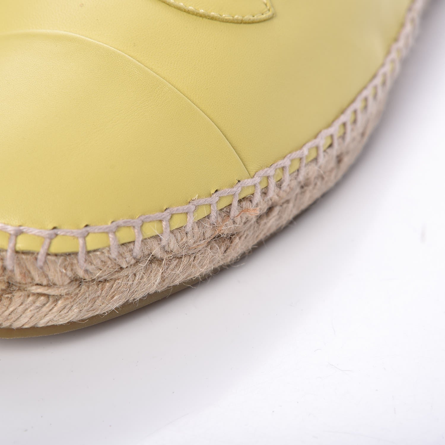 Chanel Lambskin CC Espadrilles 41 Yellow 14 of 15