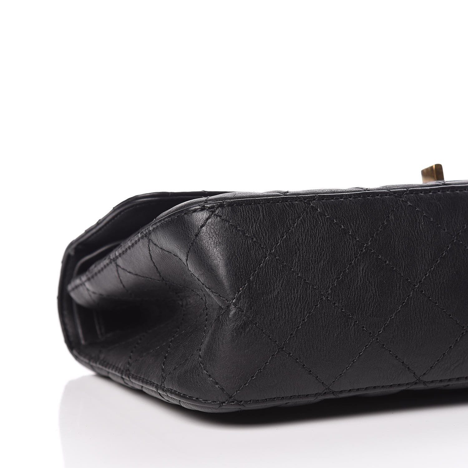 Chanel Crumpled Calfskin Quilted 2.55 Reissue 226 Flap Black 5 of 9