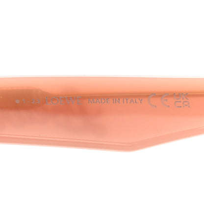 Loewe Acetate Curvy Round Sunglasses LW40112I Pink 5 of 8