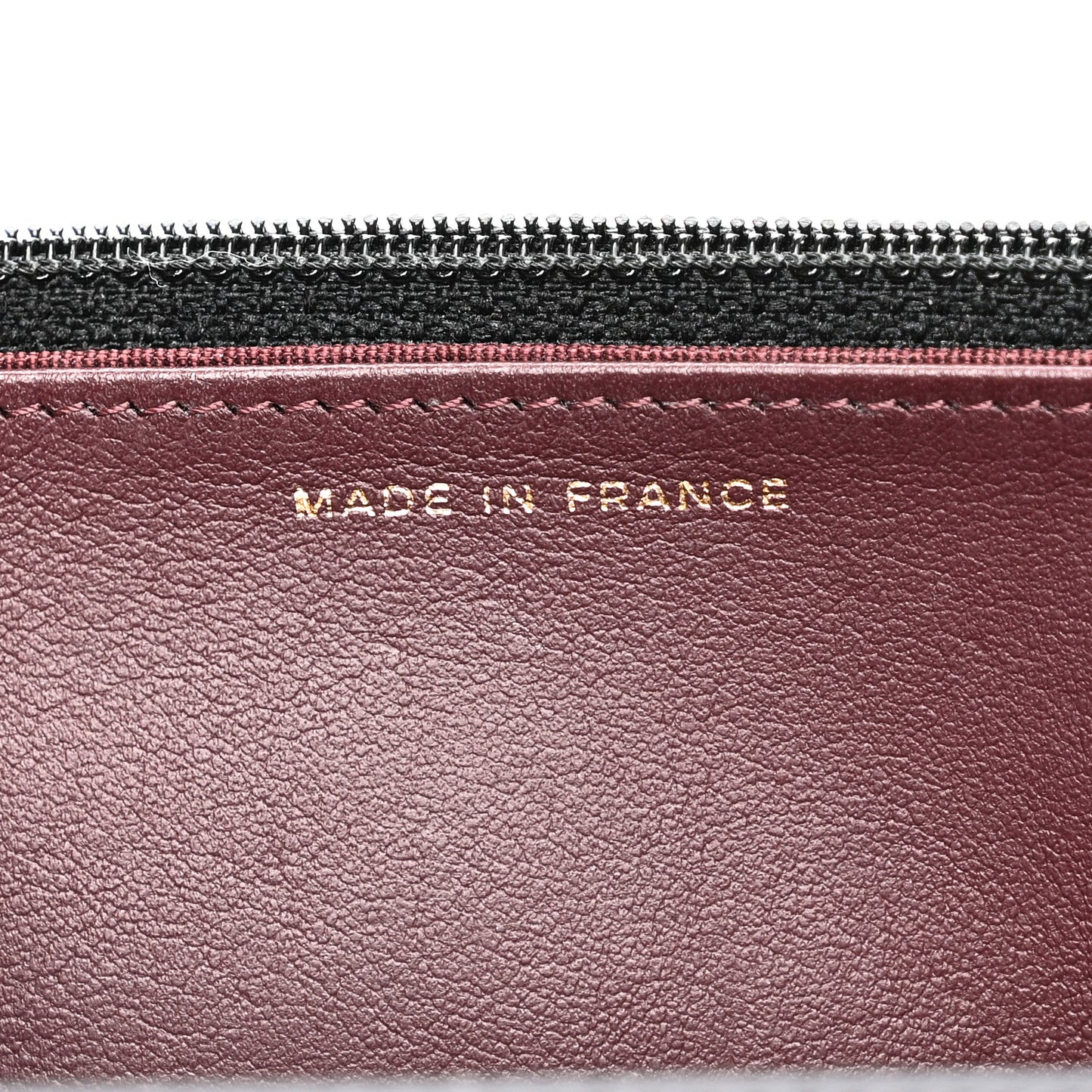 Aged Calfskin Quilted Lucky Charms 2.55 Reissue Wallet On Chain WOC Black