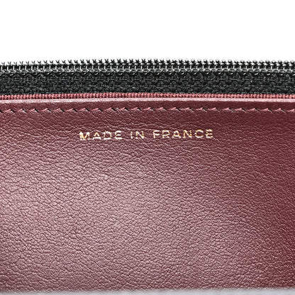 Chanel Aged Calfskin Quilted Lucky Charms 2.55 Reissue Wallet On Chain WOC Black 7 of 12