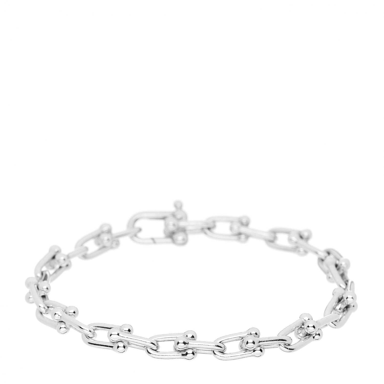 Tiffany Sterling Silver Small HardWear Link Bracelet 1 of 3