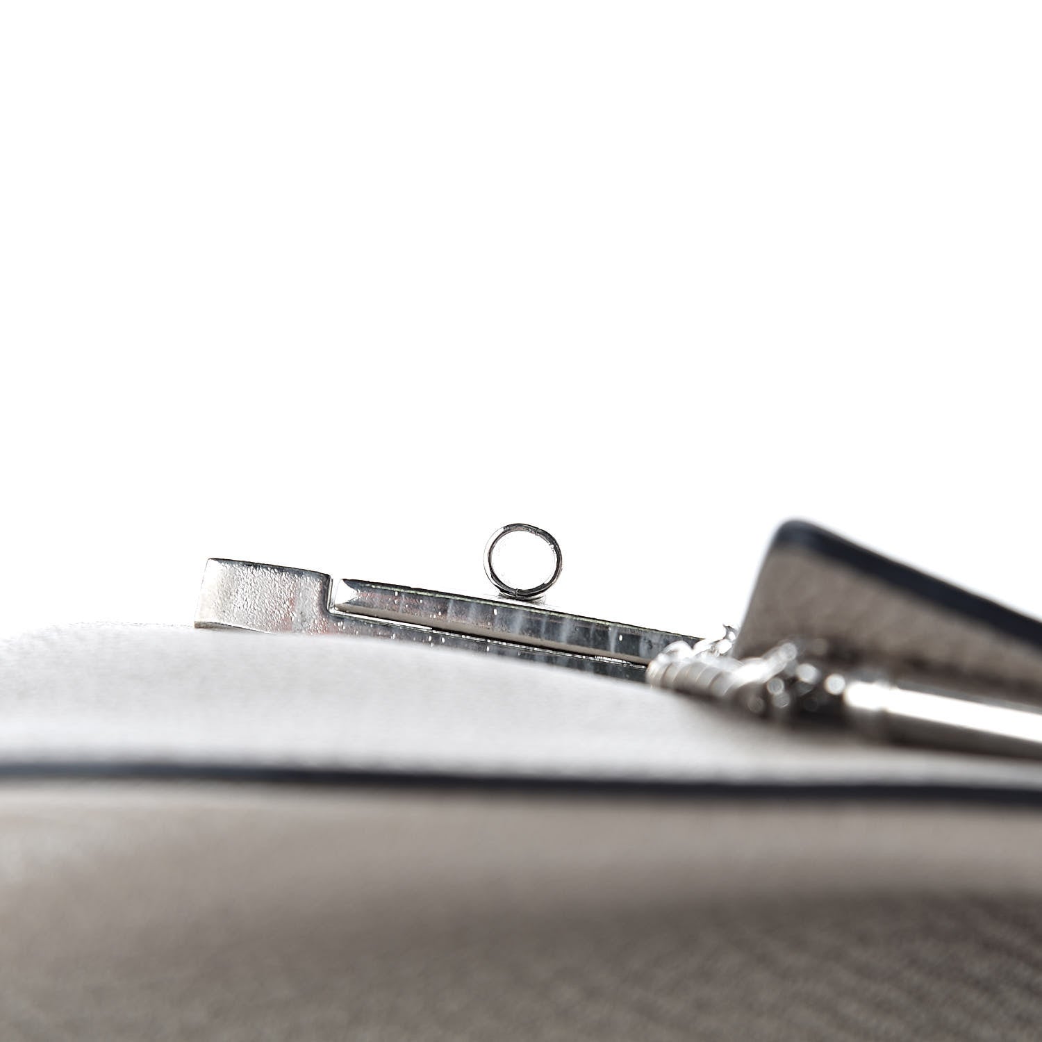 Chloe Grained Lambskin Mini Drew Shoulder Bag Cashmere Grey 14 of 19