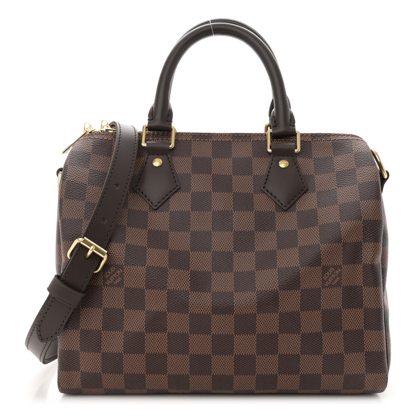 Damier Ebene Speedy Bandouliere 25