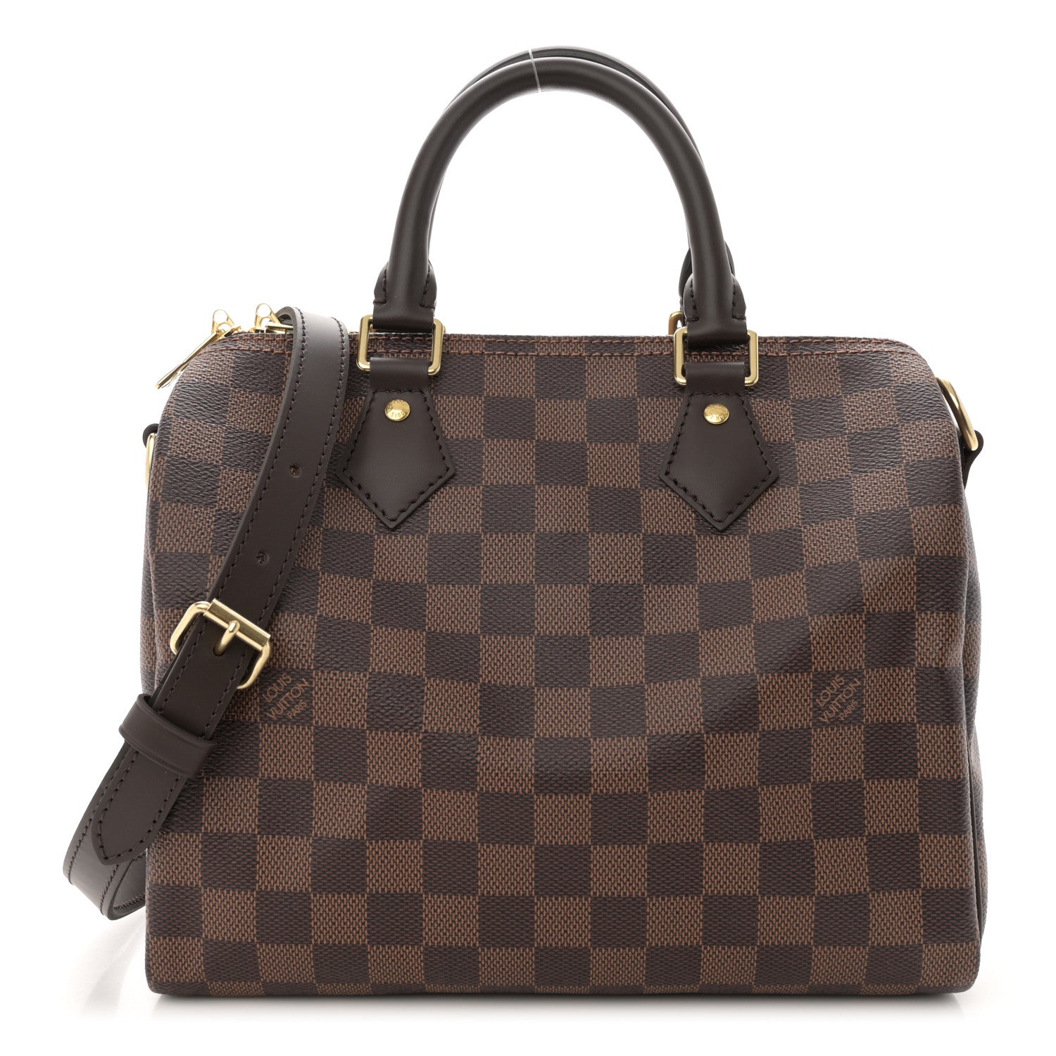 Louis Vuitton Damier Ebene Speedy Bandouliere 25 1 of 9