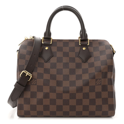 Louis Vuitton Damier Ebene Speedy Bandouliere 25 1 of 9