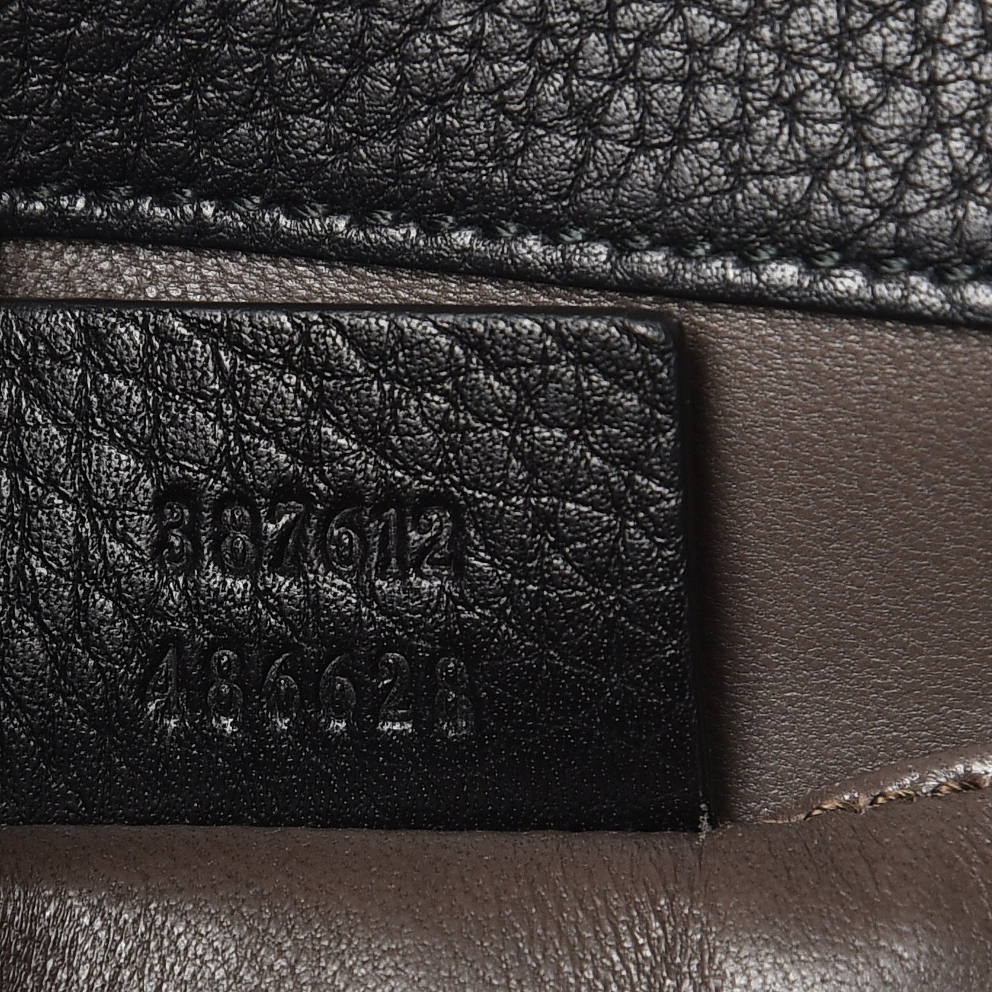Calfskin Small Studded Miss Bamboo Shoulder Bag Black