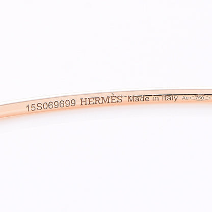 Hermes 18K Rose Gold PM Ronde Chaine d'Ancre Bracelet SH 5 of 8