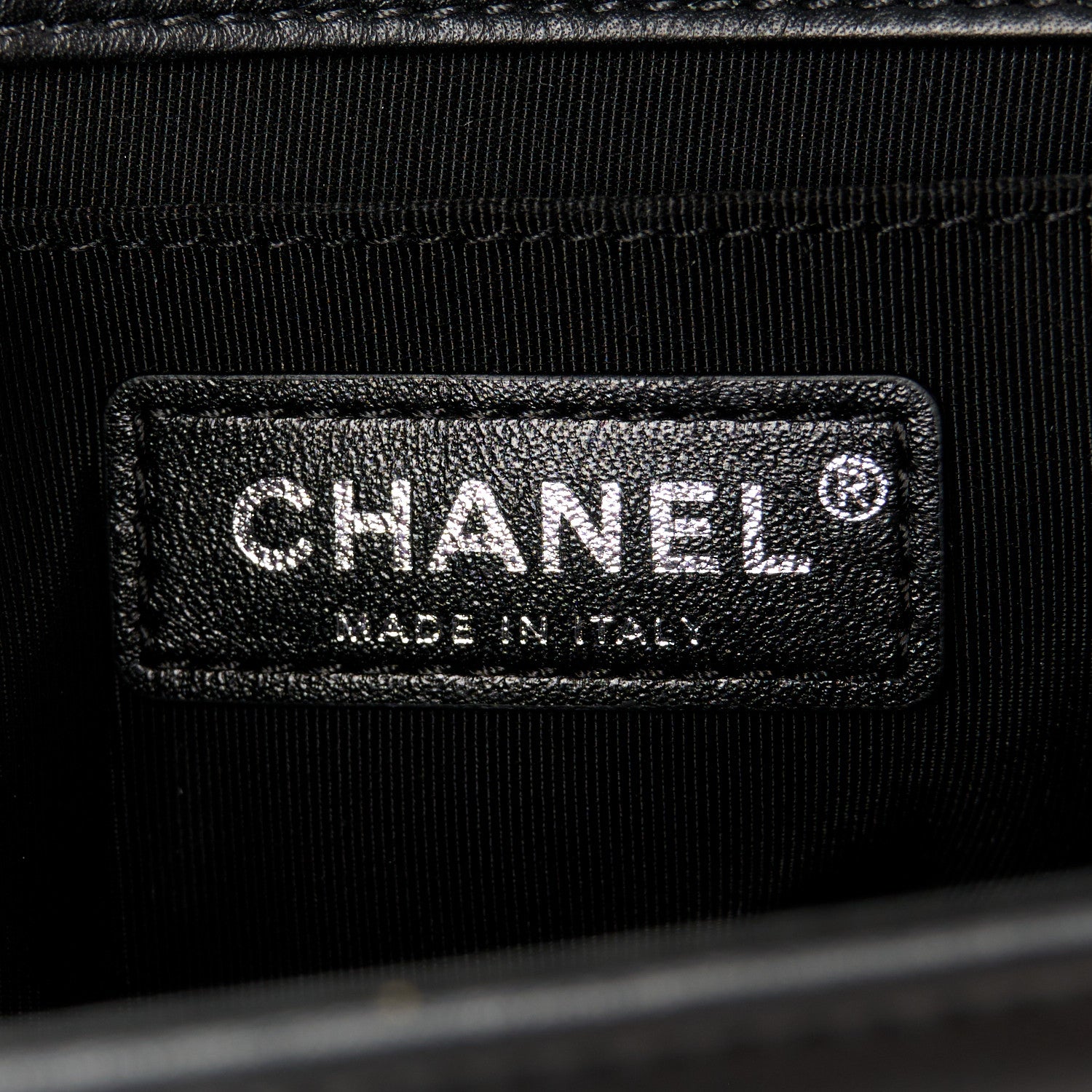 Chanel Calfskin Quilted Medium Boy Flap Black 6 of 11