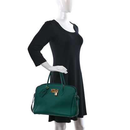 Louis Vuitton Veau Nuage Milla MM Emeraude 2 of 11