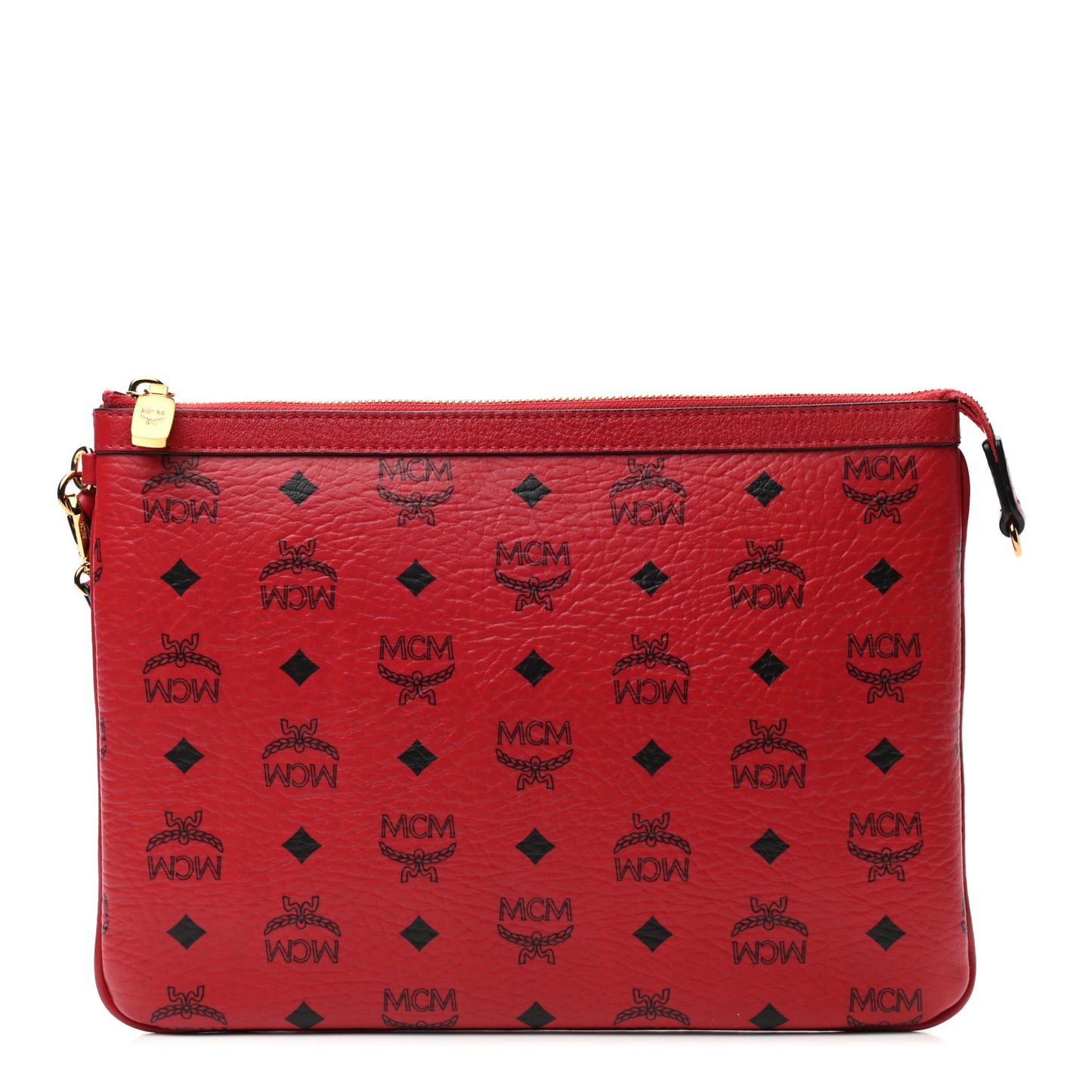 Visetos Liz Shopper Tote Pouch Ruby Red