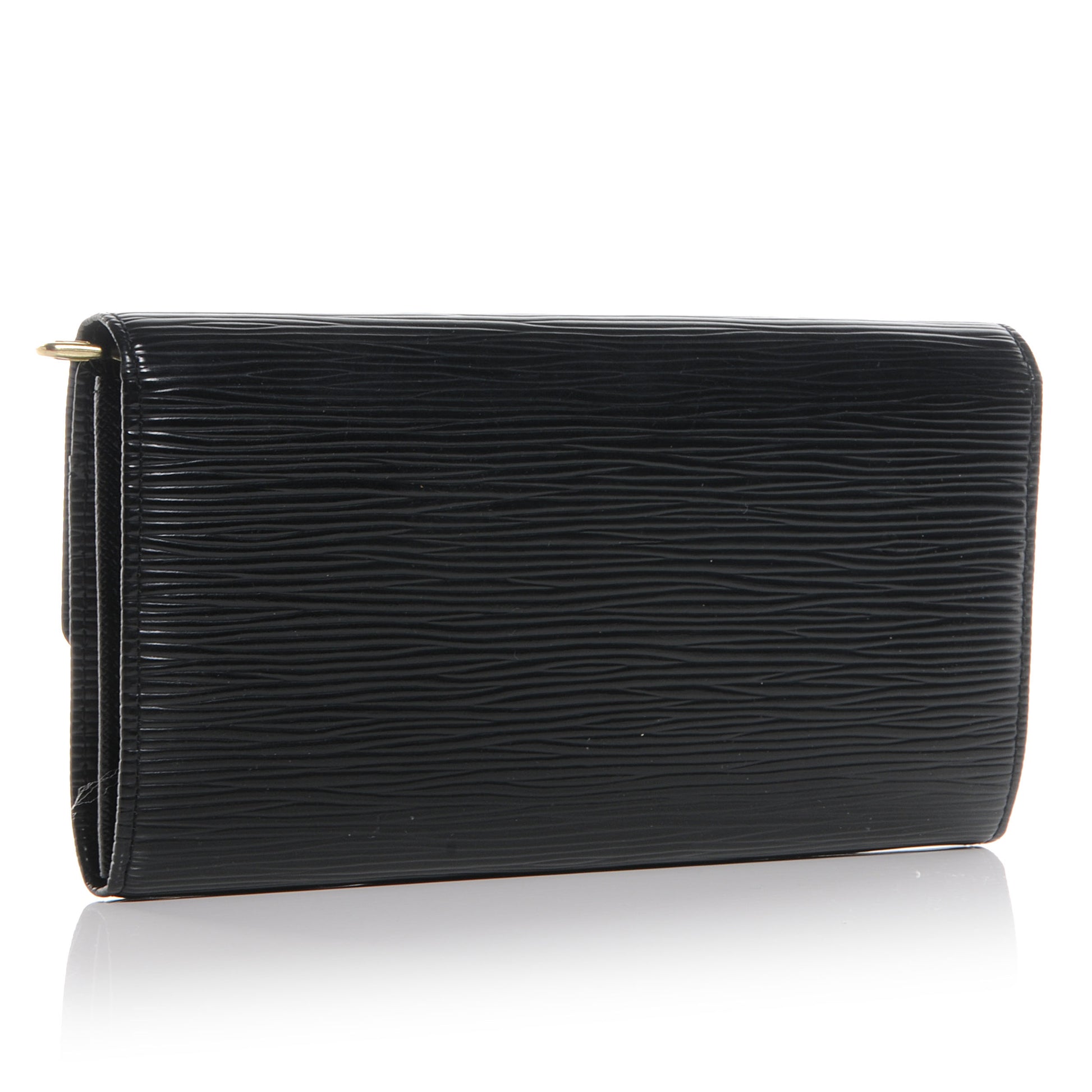Louis Vuitton Epi Sarah Wallet Black 3 of 6