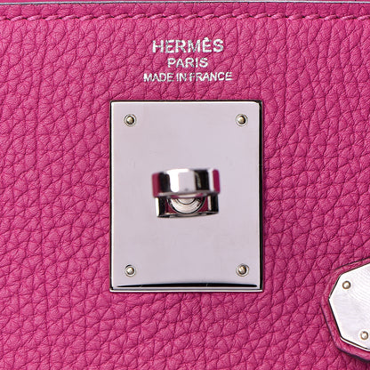 Hermes Togo Kelly Retourne 28 Rose Pourpre 7 of 46