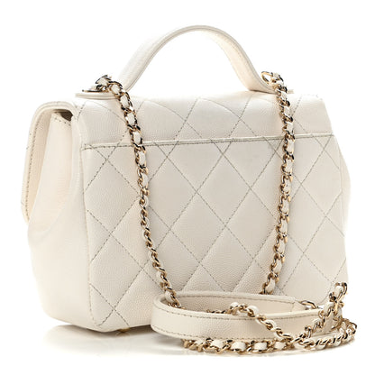 Chanel Caviar Quilted Small Business Affinity Flap Beige 2 of 15