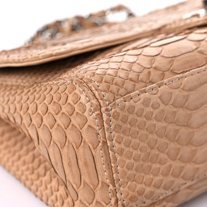 Chanel Python Medium Soho Tassel Flap Beige 8 of 16