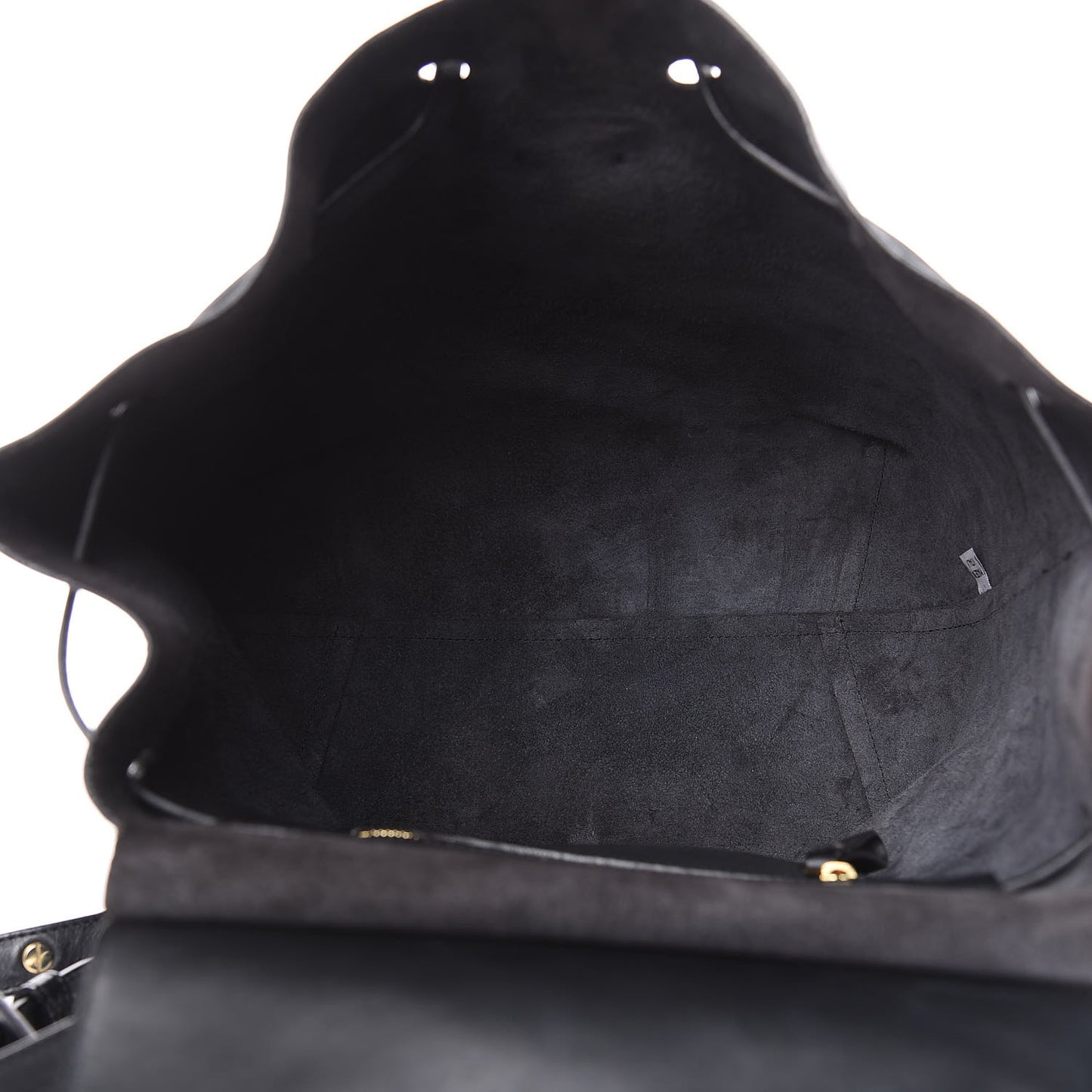 Vegetable Tanned Calfskin Backpack Black