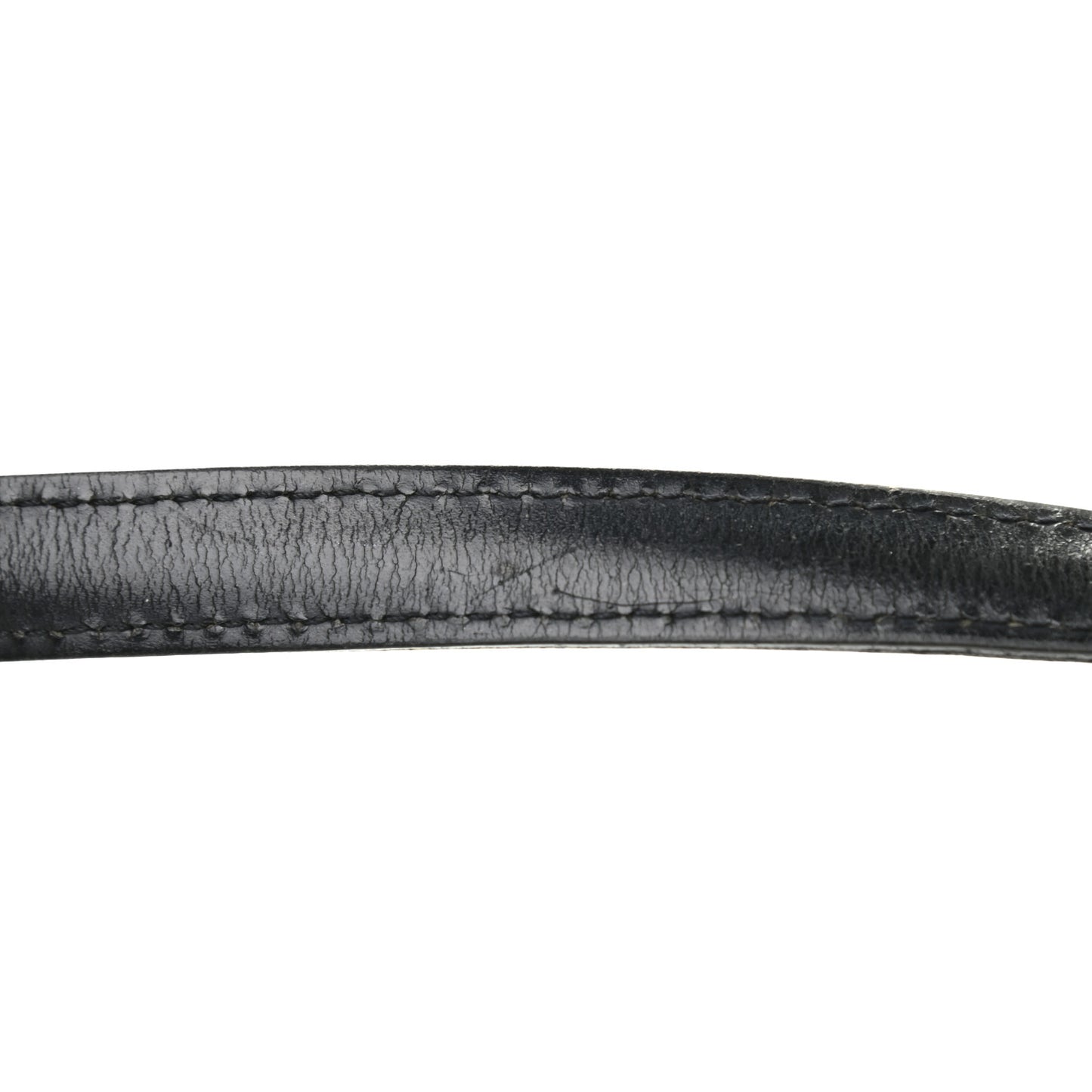 Calfskin 16mm Adjustable Shoulder Strap Black