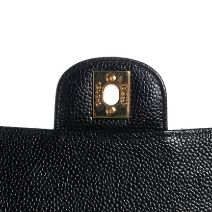 Chanel Caviar Quilted Medium Double Flap Black 5 of 8