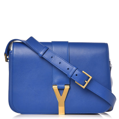 Saint Laurent Calfskin Classic Y Satchel Royal Blue 1 of 18