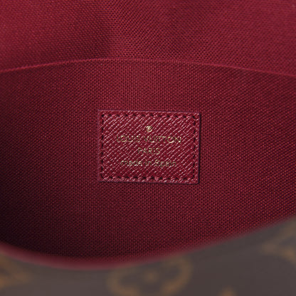 Louis Vuitton Monogram Pochette Felicie Chain Wallet Fuchsia 5 of 9