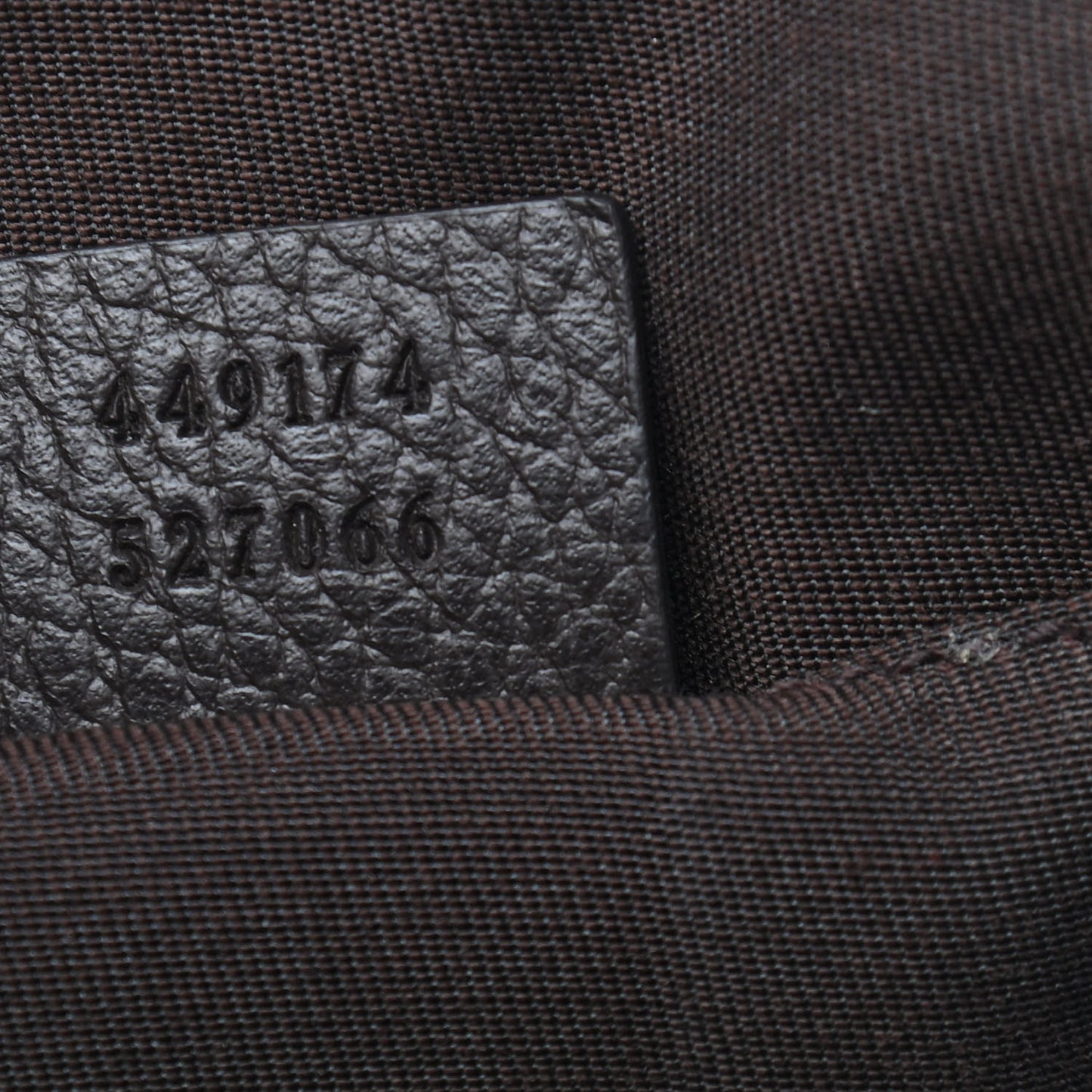 Monogram Belt Bag Dark Brown