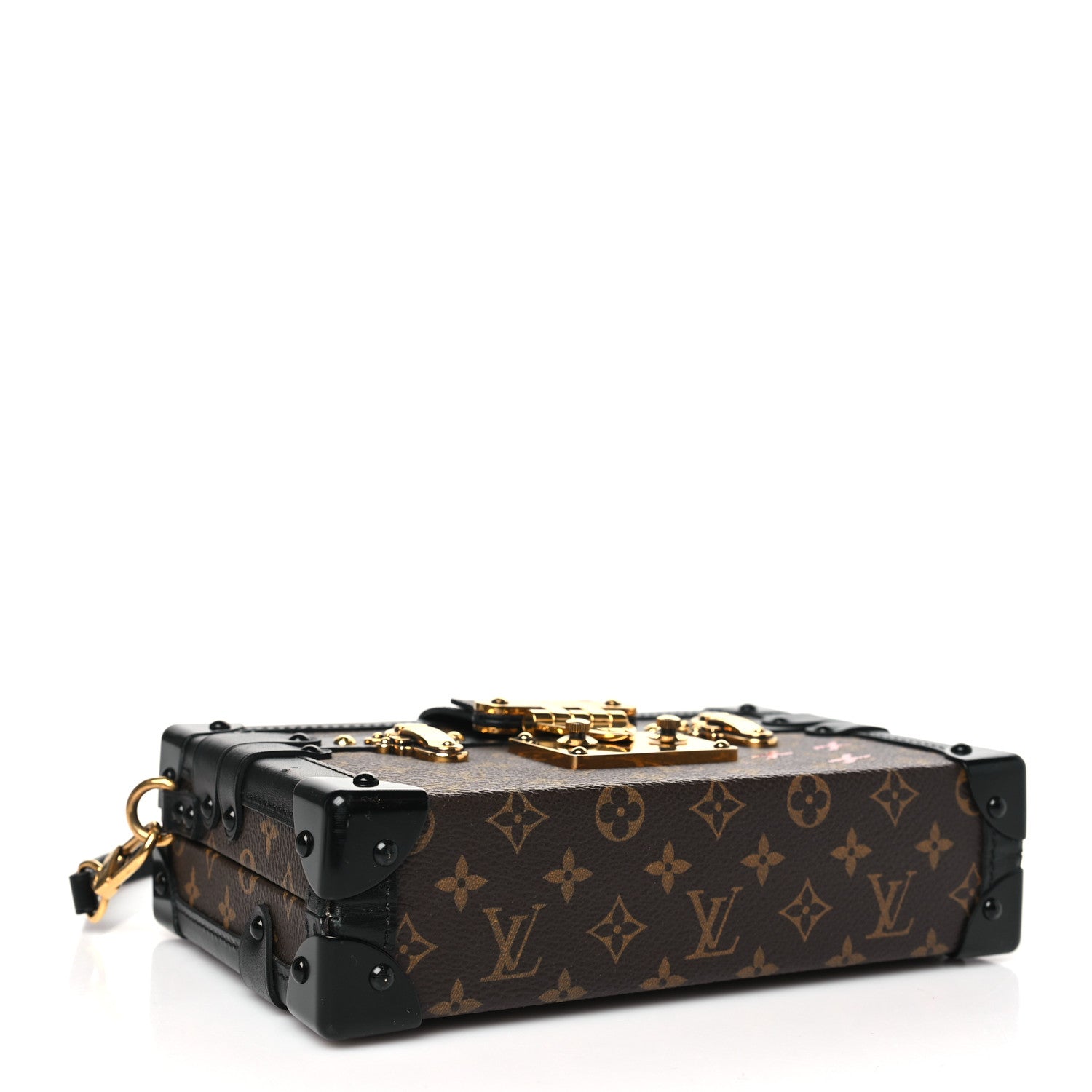 Louis Vuitton Monogram Petite Malle Black 4 of 10