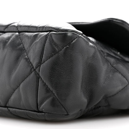 Chanel Lambskin Quilted Large Chanel 19 Flap Black 10 of 15