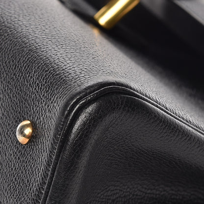 Delvaux Grained Calfskin Brillant Briefcase Black 6 of 23