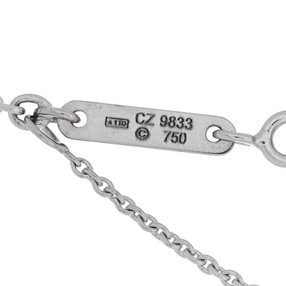Cartier 18K White Gold Medium Hearts and Symbols Necklace 3 of 4