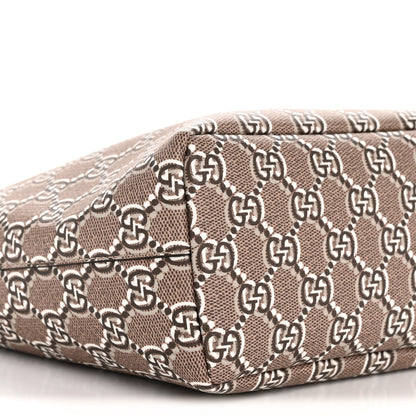 Gucci GG Shadow Monogram Super Mini Ophidia Shoulder Bag Taupe 9 of 11