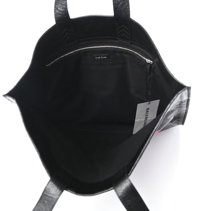 Balenciaga Agneau I Love Techno Supermarket Shopper L Black Multicolor 5 of 9