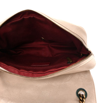 Chanel Crumpled Grained Calfskin Quilted Small Shiva Flap Beige 5 of 10