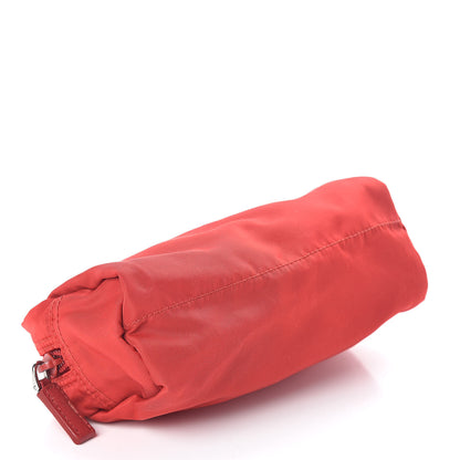 Prada Nylon Vela Cosmetic Pouch Rosso 4 of 9