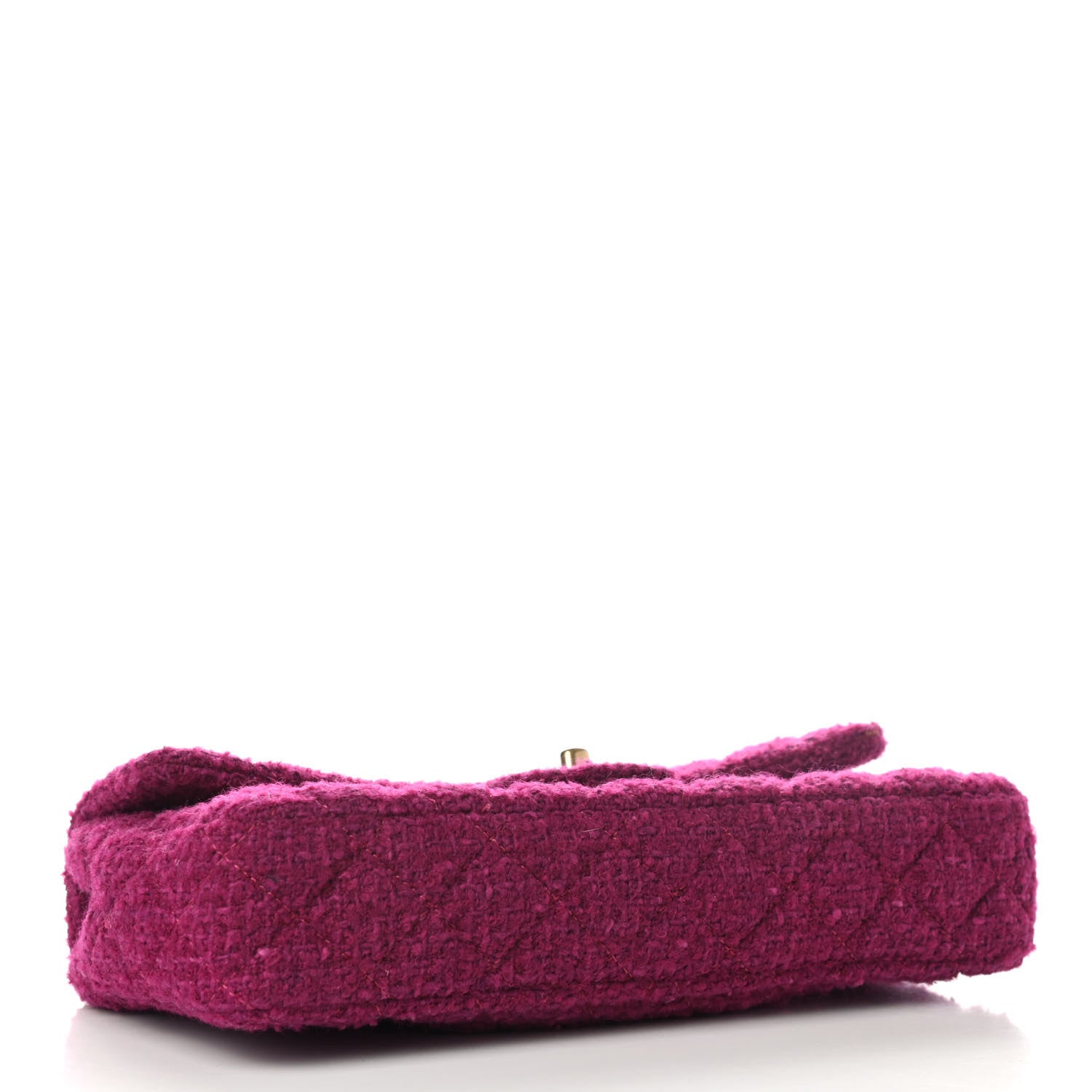 Chanel Tweed East West Flap Fuchsia 4 of 9