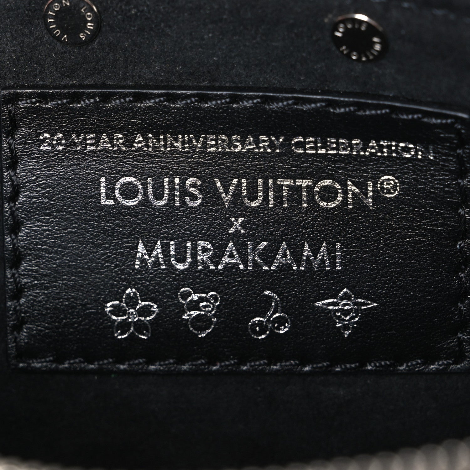 Louis Vuitton LV X TM Monogram Multicolor Pochette Accessories Black 7 of 11