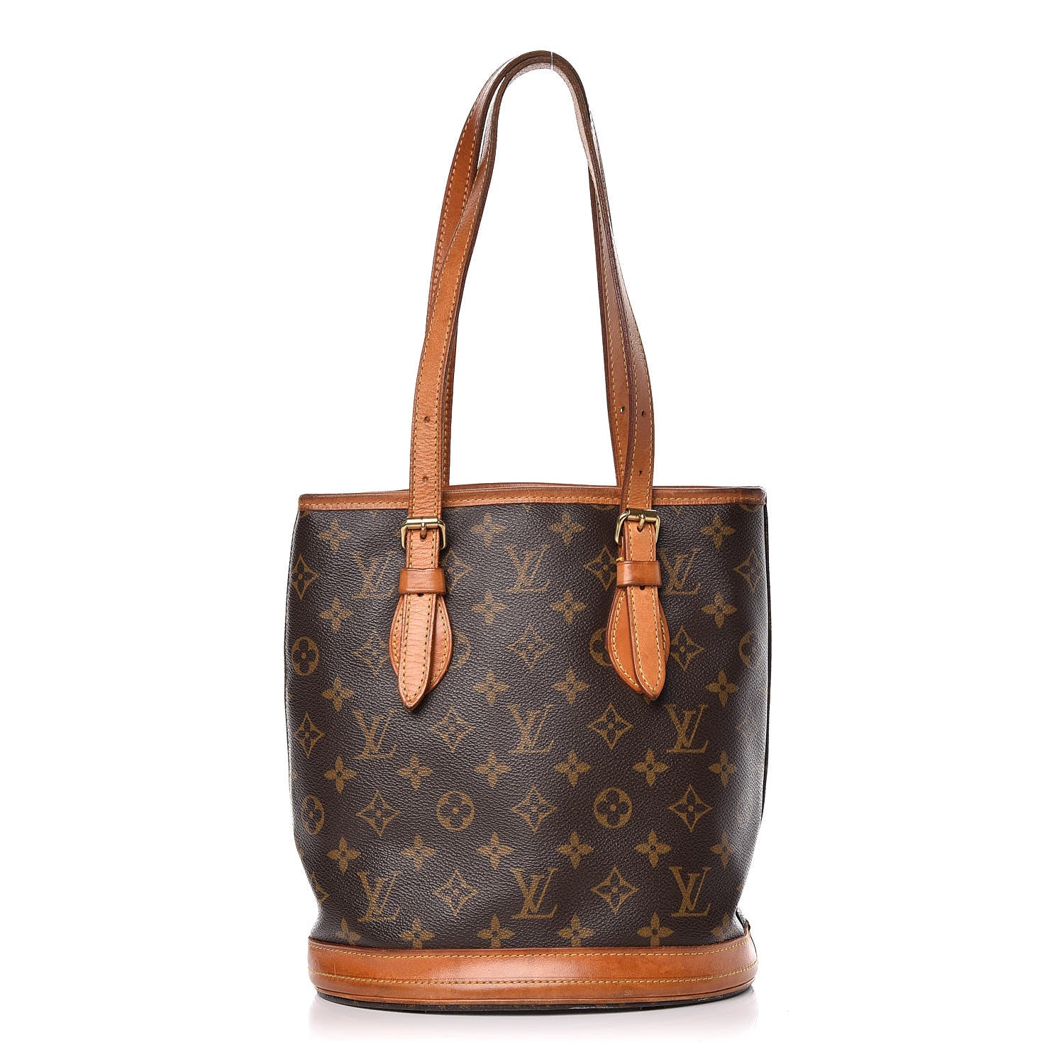 Louis Vuitton Monogram Petit Bucket 23 1 of 15