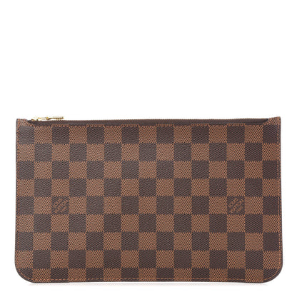 Louis Vuitton Damier Ebene Neverfull MM GM Pochette 1 of 9
