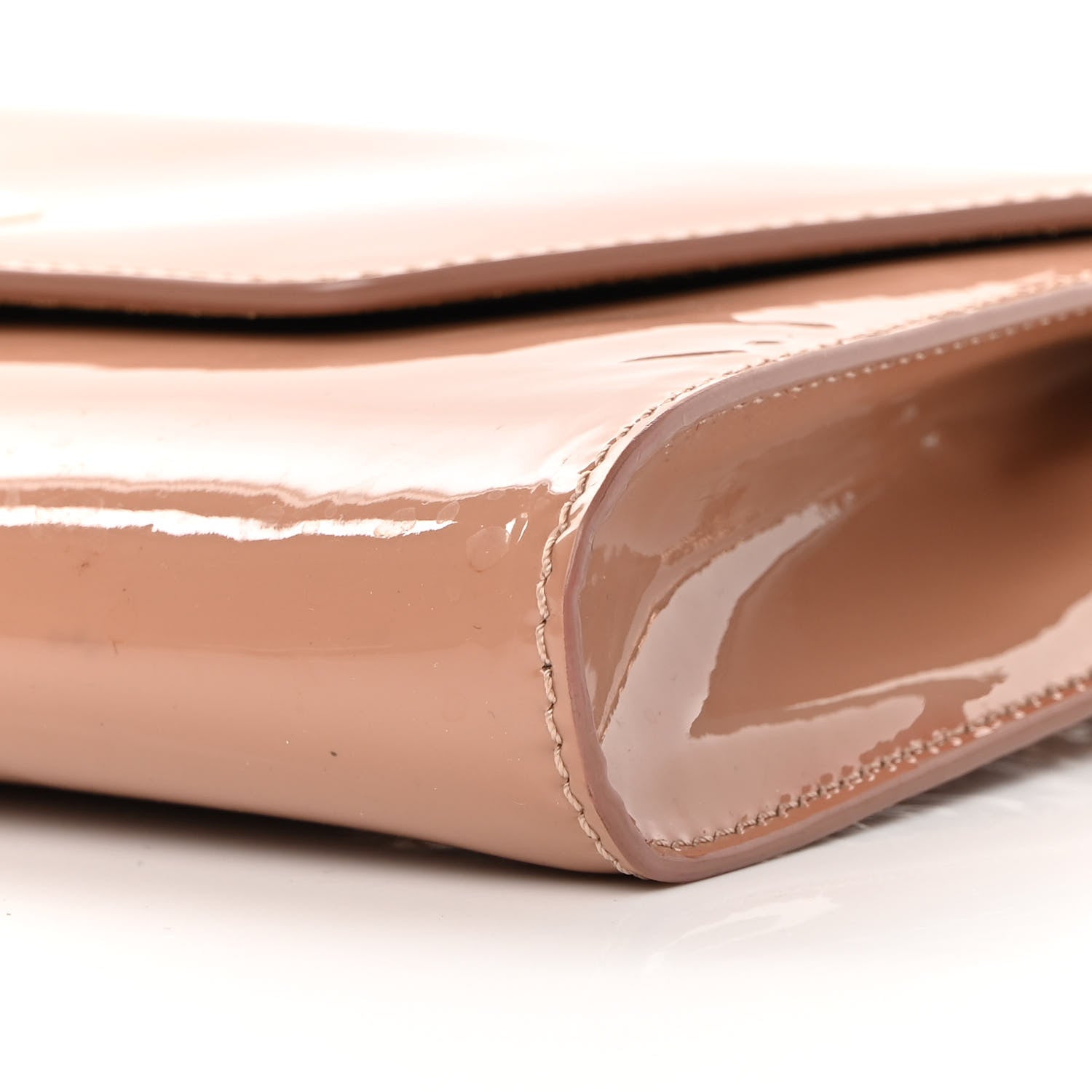 Christian Louboutin Patent Vero Dodat Clutch Nude 9 of 16