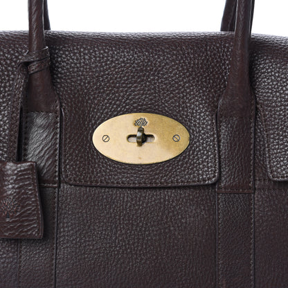Mulberry Classic Grain Bayswater Chocolate 7 of 9