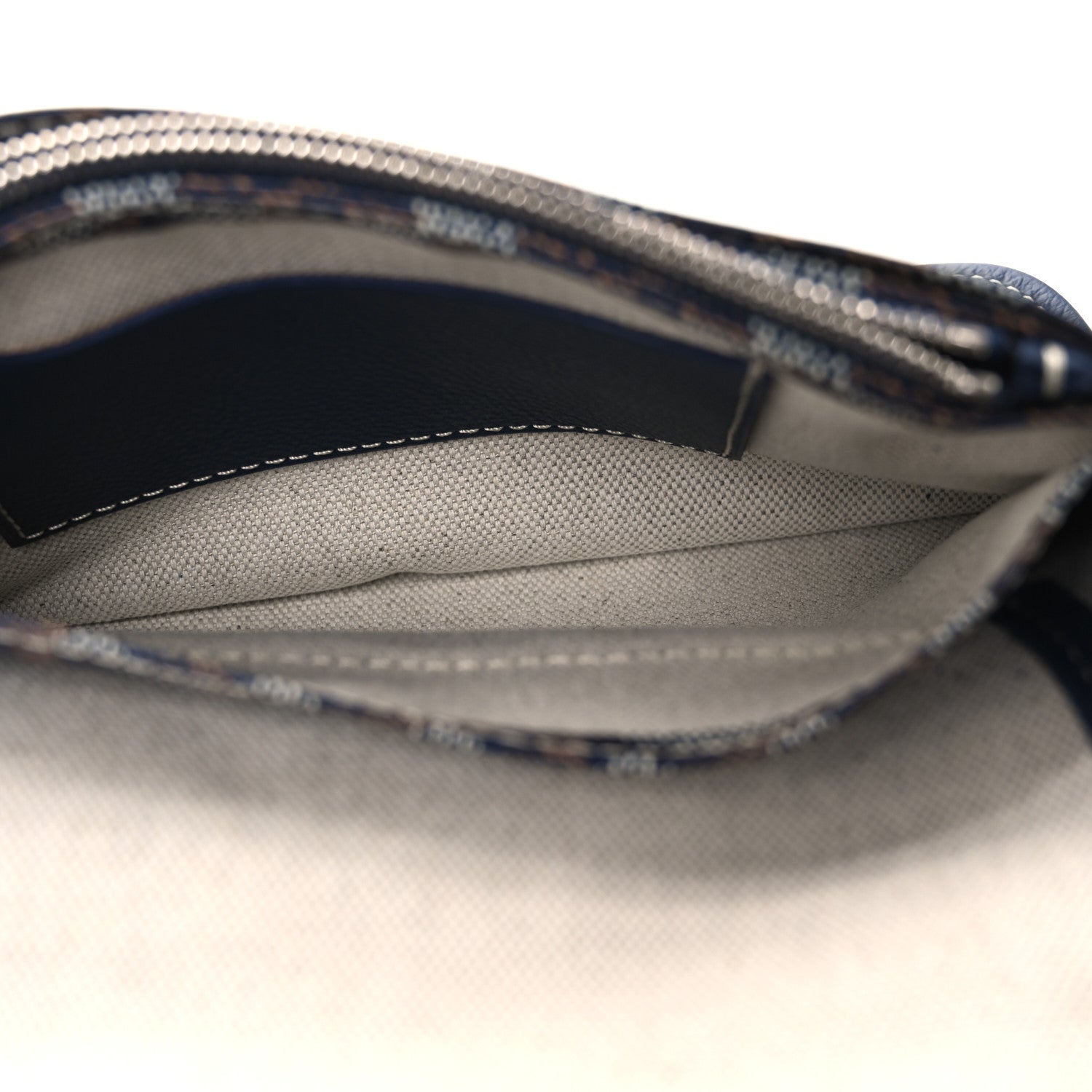 Goyard Goyardine Plumet Wallet Clutch Navy Navy 7 of 12
