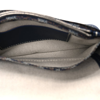 Goyard Goyardine Plumet Wallet Clutch Navy Navy 7 of 12