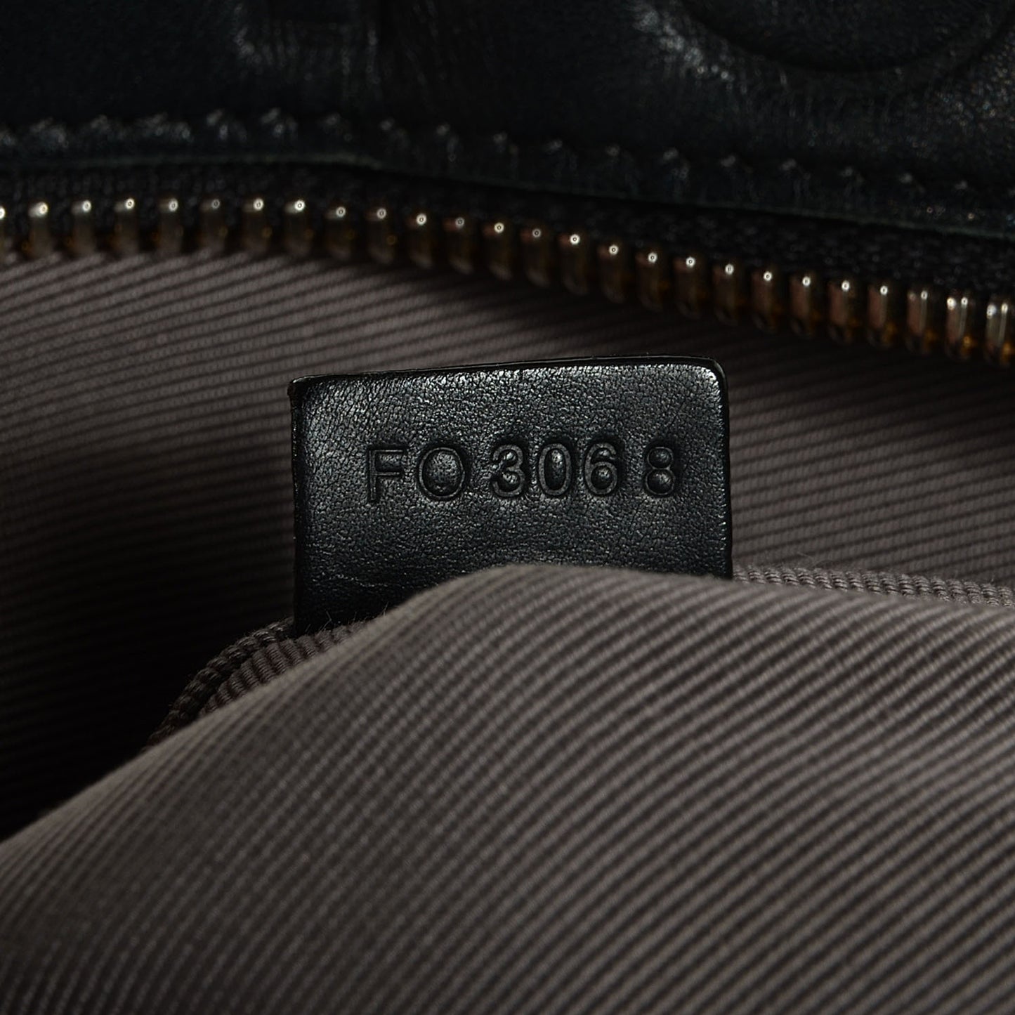 Calfskin Embossed Speedy Cube 30 Black