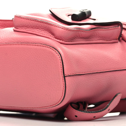 Gucci Cellarius Calfskin Medium Bamboo Backpack Glossy Pink 10 of 12