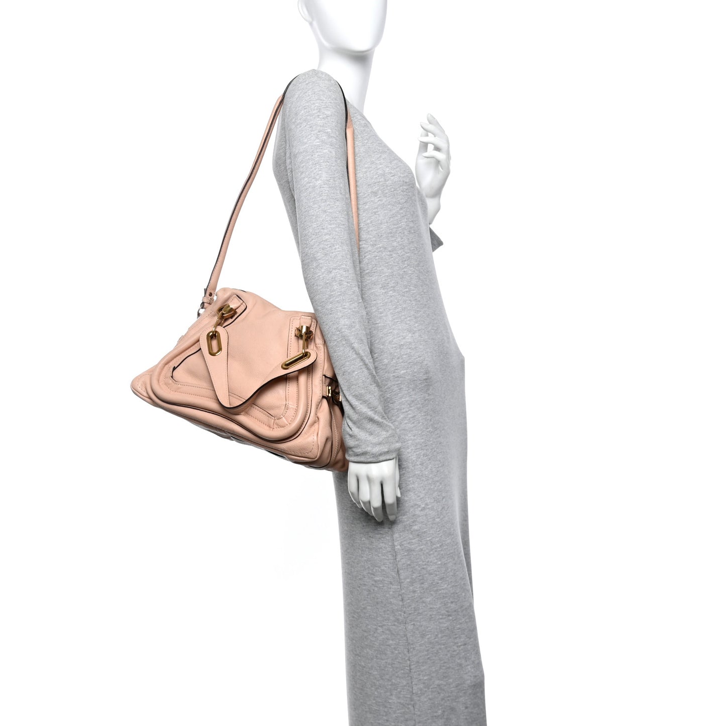 Calfskin Medium Paraty Anemone Pink