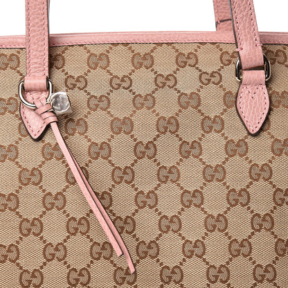 Gucci Monogram Bree Zippered Tote Beige Soft Pink 10 of 10