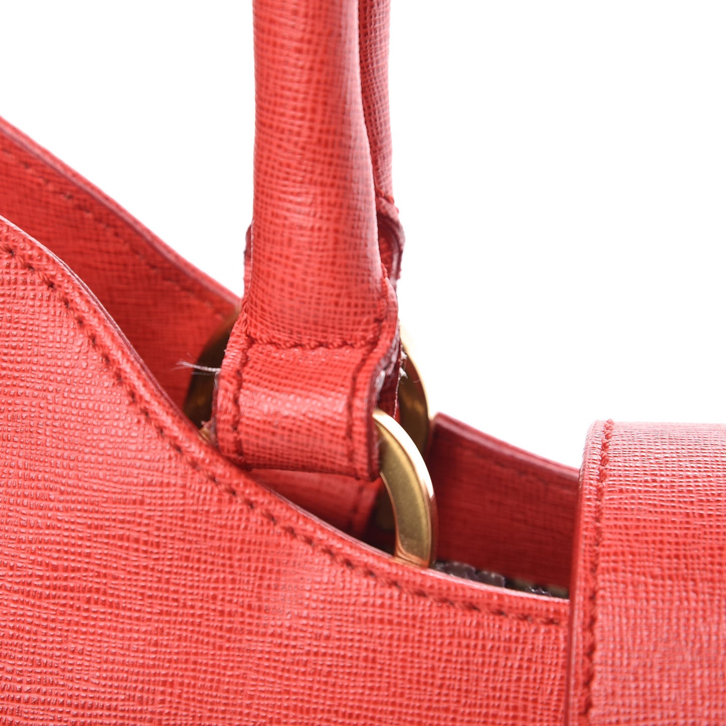 Vitello Elite Chameleon Shopper Tote Fragola
