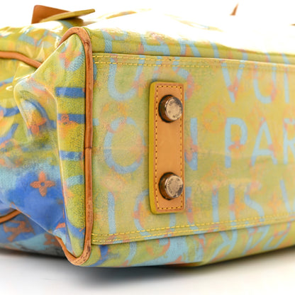 Louis Vuitton Monogram Pulp Defile Weekender PM Yellow 9 of 17